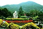 A view of Huaqing Palace, near Huaqing Pool