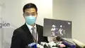 Senior Superintendent of the Criminal Headquarters of New Territories North, Chan Tin-chu explains the case and described the attack as a conflict between two gangs