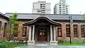 Karahafuon administrative office of Nishi Hongan-ji in Taipei, Taiwan.