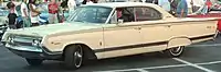 1964 Mercury Park Lane four-door hardtop ("Marauder" fastback roofline)