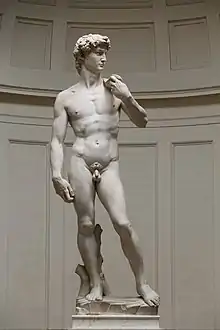 Michelangelo, David, c. 1504, Galleria dell'Accademia, Florence