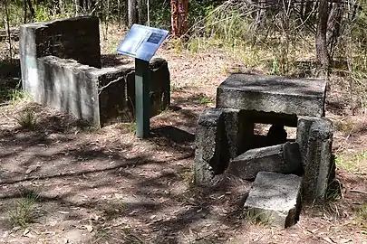 Remains of Ellis family cottage