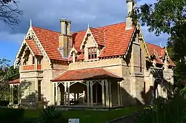 Greycliffe House, Vaucluse, New South Wales. Completed c. 1852.