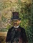 Mr. Désiré Dihau, basson de l'Opéra - Toulouse-Lautrec 1891