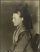 Girl from the Kochersberg region near Strasbourg, Alsace