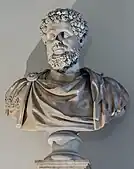 Roman bust (c. 193-203, in the Venice National Archaeological Museum)