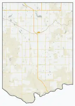 Acadia Valley is located in the M.D. of Acadia