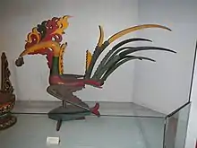 Sarimanok statue of the Maranao