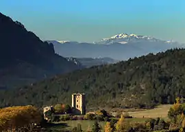 View of the castle from Arques