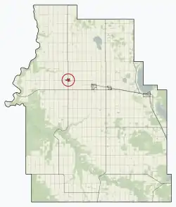 Location in M.D. of Smoky River