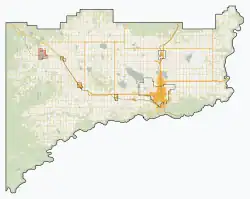 Beaverlodge is located in County of Grande Prairie