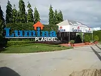 Entrance to Lumina Homes Plaridel