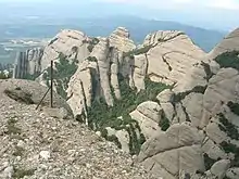 A rocky landscape