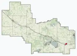 Location in Lac Ste. Anne County