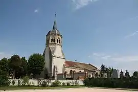 The church in Monestier