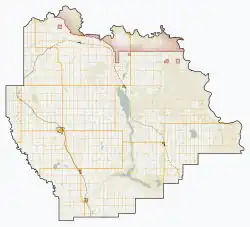 Bow City is located in Vulcan County