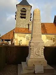 Church and war memorial