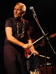 Mani Neumeier live with his band Guru Guru (18 November 2006)