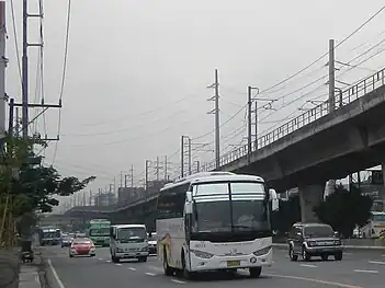 The transmission line along EDSA–Roosevelt area