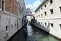 The Bridge of Sighs seen from Ponte della Canonica