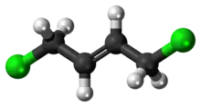 1,4-Dichlorobut-2-ene molecule