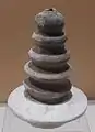 Pottery stupa finial found in Stupa no. 101