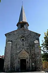 The church in Soubrebost