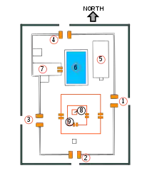 Chidambaram Tamil Nadu temple plan