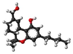 11-Hydroxy-THC molecule