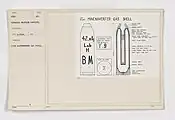 A diagram of a 17 cm chemical shell