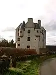 Fa'side Castle (or Falside Castle), With Outbuilding And Retaining Walls