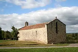 The chapel of Saint-Jean-Baptiste, in Bussière-Boffy