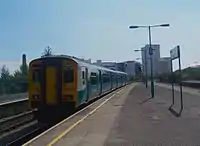 Arriva Trains Wales refurbished 150258 at Cardiff Queen Street