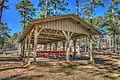 Picnic shelter at Indian Springs State Park