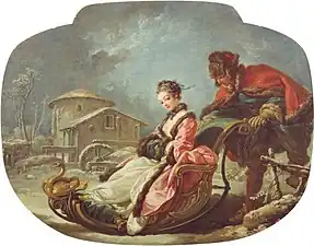 François Boucher, The Four Seasons (Winter), 1755