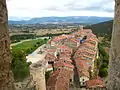 View of Frías from the castle