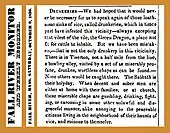 Bowling alleys often had a negative image, as shown in this 1836 editorial portraying bowling alleys as "drunkeries" that were "visited by a set of as miserably profane, drunken, worthless chaps as can be found".