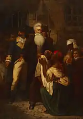 Noble's "John Brown's Blessing"; exhibited 1867 (New York Historical Society)