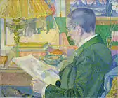 The connoisseur of prints (Dr. Aegidius Timmermann) (1900)