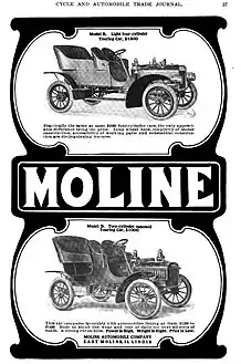 1905 Model B Touring and Model D Touring