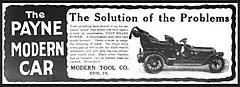 1907 Payne-Modern advertisement in Cycle and Automobile Journal