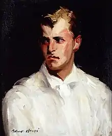 Carl Sprinchorn, portrait by Robert Henri, 1910