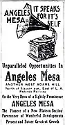 Advertisement for the new subdivision, Los Angeles Evening Express, May 21, 1910