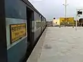 20908 Sayajinagri Express at Bhuj railway station