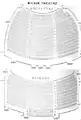 Seating chart, c. 1917