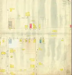 1922 fire insurance map of Canoe