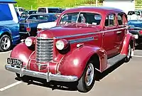 1937 Oldsmobile 2-door coupe (New Zealand)