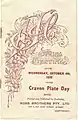 1939 AJC Craven Plate racebook front cover.