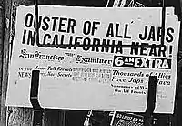 San Francisco Examiner front page, Friday, February 27, 1942