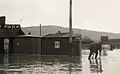 1947 flood in Monnow Street